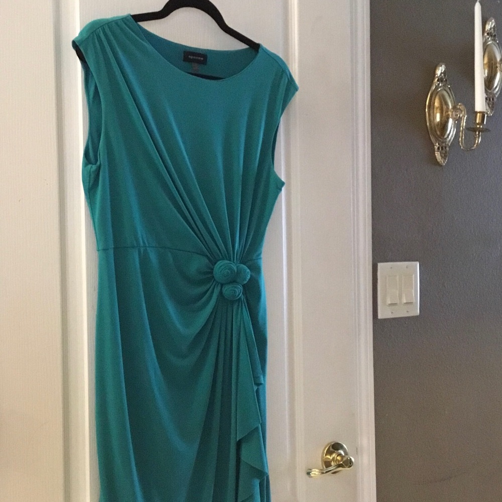 Spense Teal Dress